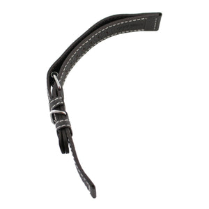 Ingersoll Ersatzband für Uhren Leder braun Naht ws Dornschl. Si 22 mm Sp. XL