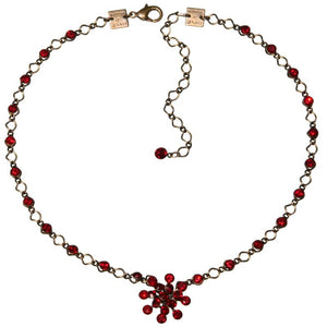 Konplott Halskette Collier Magic Fireball rot siam