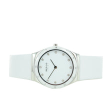 Laden Sie das Bild in den Galerie-Viewer, Bering Damen Uhr Armbanduhr Slim Ceramic - 32230-684-1 Leder