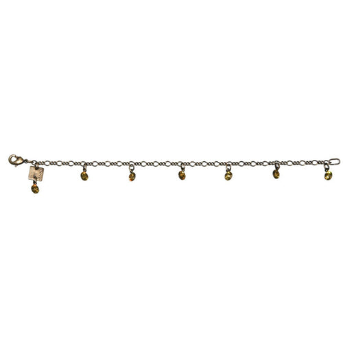 Konplott Armband Armkette Tutui Collection hell gelb topaz silber