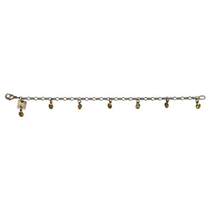 Konplott Armband Armkette Tutui Collection hell gelb topaz silber