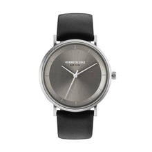 Laden Sie das Bild in den Galerie-Viewer, Kenneth Cole New York Herren-Armbanduhr Analog Quarz Leder KC50567002