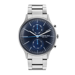 Kenneth Cole New York Herren Uhr Armbanduhr Edelstahl KC50585002
