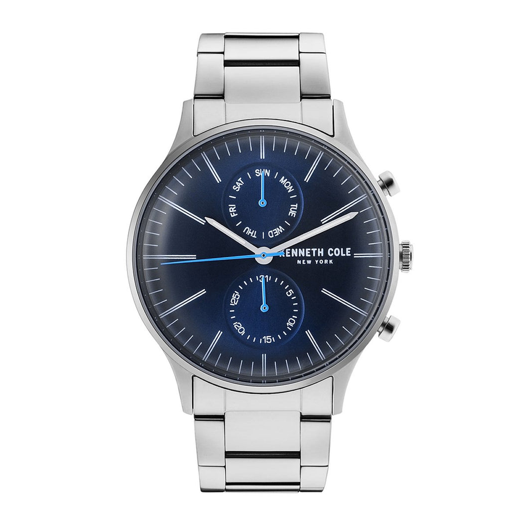 Kenneth Cole New York Herren Uhr Armbanduhr Edelstahl KC50585002