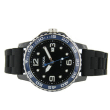 Laden Sie das Bild in den Galerie-Viewer, Fossil Herren Uhr Armbanduhr Keramik Silikon CE5004