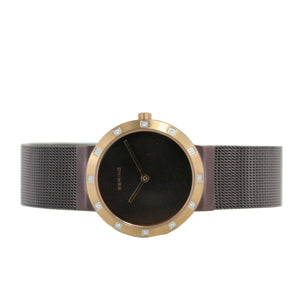 Bering Damen Uhr Armbanduhr Slim Classic - 10629-265 Meshband
