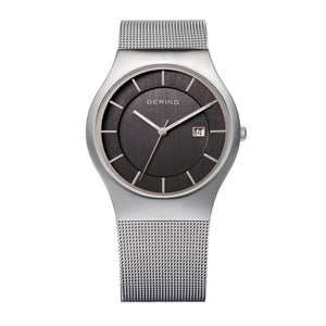 Bering Herren Uhr Armbanduhr Classic - 11938-002 Meshband