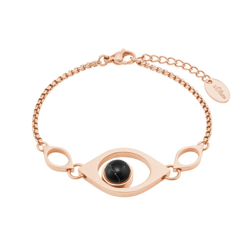 s.Oliver Jewel Damen Armband Armkette Edelstahl IP ROSE 2026176