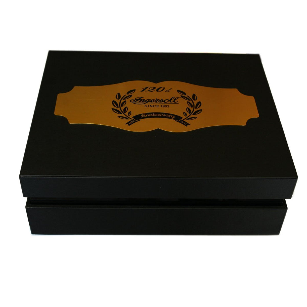 Ingersoll Uhrenbox Uhrenkoffer groß für 12 Uhren schwarz