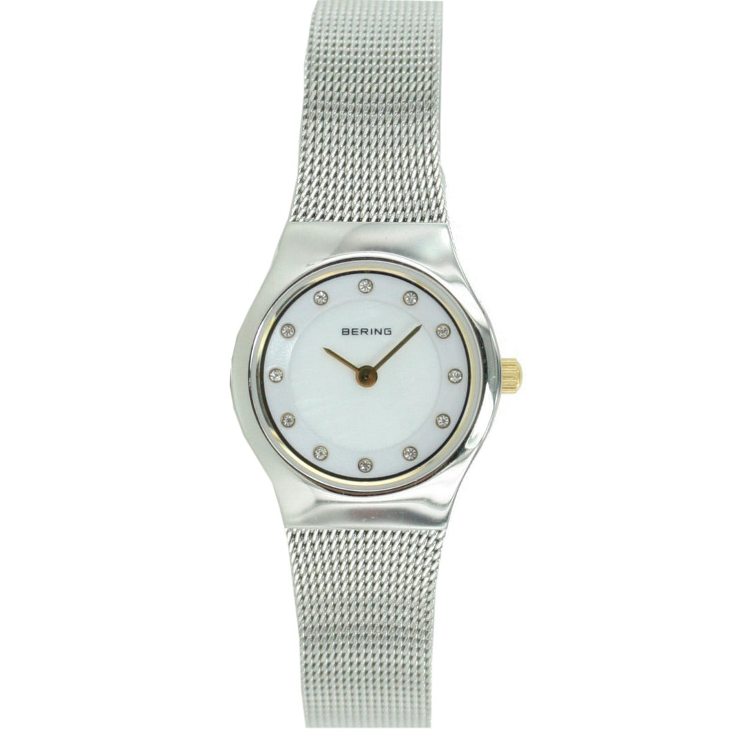 Bering Damen Uhr Armbanduhr Slim Classic - 11923-004 Meshband