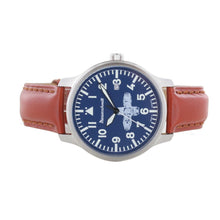 Laden Sie das Bild in den Galerie-Viewer, Aristo Herren Messerschmitt Uhr Boxer-Uhr ME-BOXER2 Leder