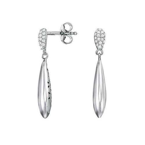 Esprit Damen Ohrringe Silber Zirkonia Grand Style ESER93036A000