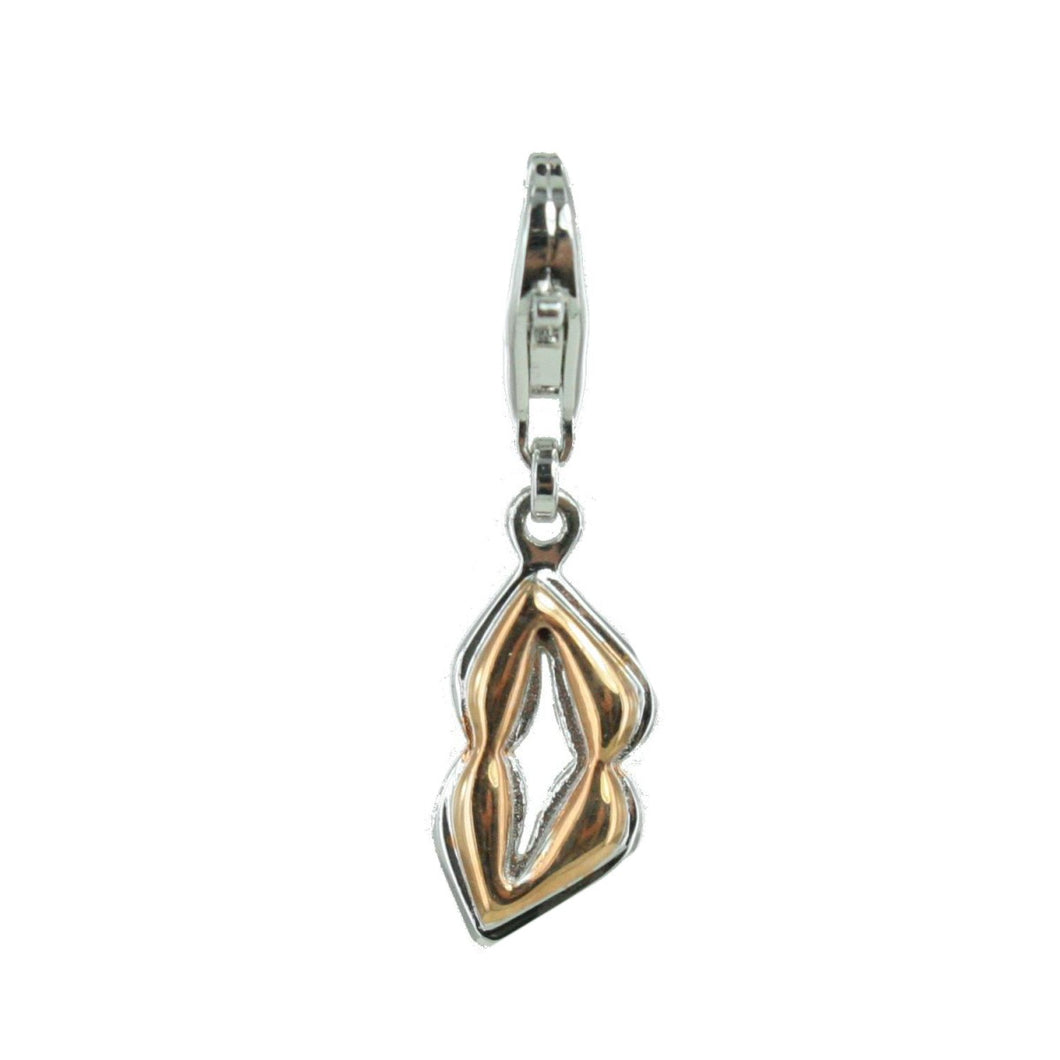 Esprit Anhänger Charms Silber Laugh ESZZ90407A000