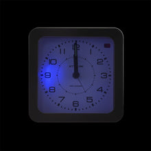 Laden Sie das Bild in den Galerie-Viewer, ATRIUM Wecker Analog Quarz Funkwecker A660-7 Licht Snooze schwarz