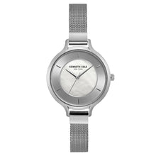 Laden Sie das Bild in den Galerie-Viewer, Kenneth Cole New York Damen-Armbanduhr Analog Quarz Edelstahl KC15187002
