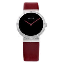 Laden Sie das Bild in den Galerie-Viewer, Bering Damen Uhr Armbanduhr Slim Ceramic - 10629-604 Leder