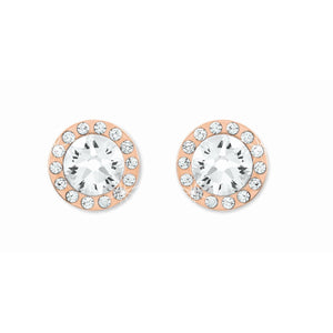 s.Oliver Jewel Damen Ohrringe Edelstahl rosegold 2015046