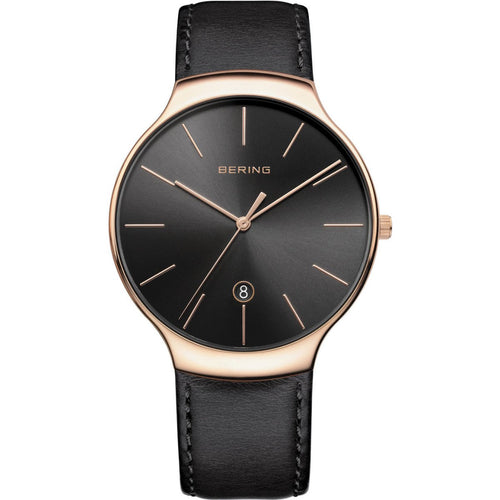 Bering Damen Uhr Armbanduhr Slim Classic - 13338-462-1 Leder