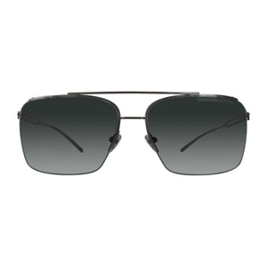 Calvin Klein Herren Sonnenbrille CK8051S-015-57 Shiny Titanium