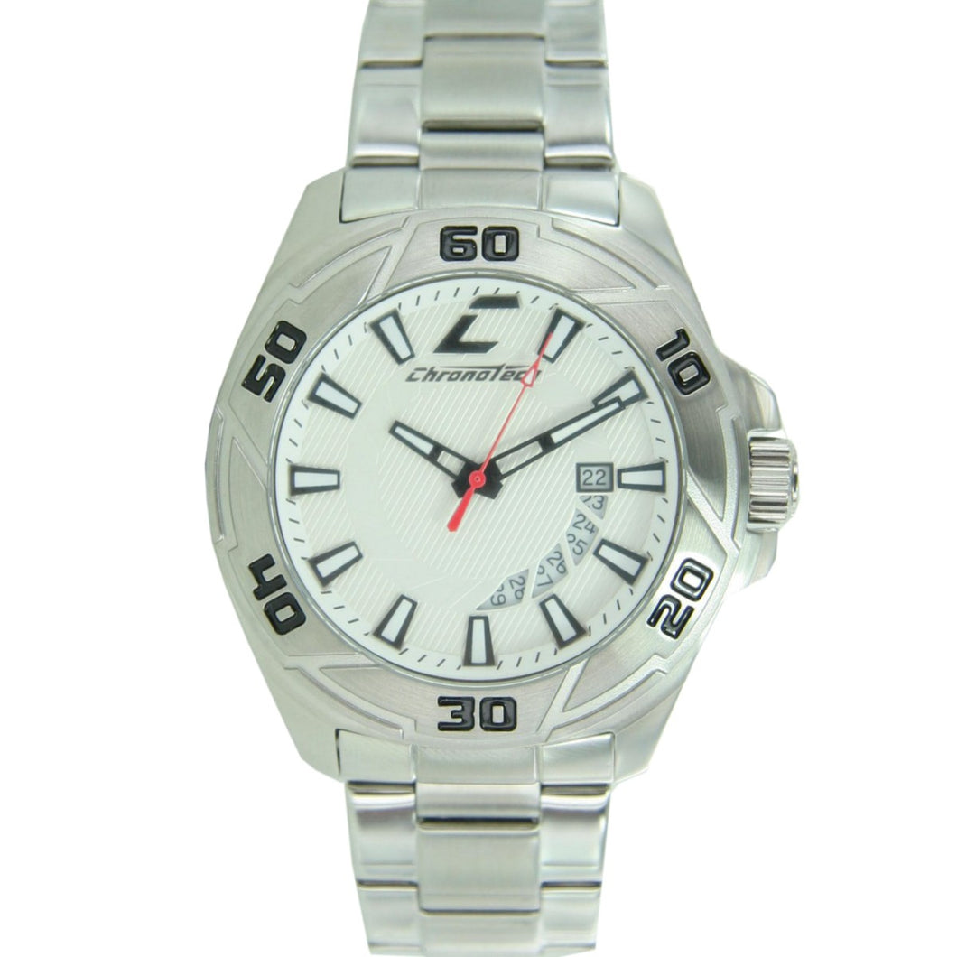 Chronotech Herren Uhr Armbanduhr CT7207M/05M