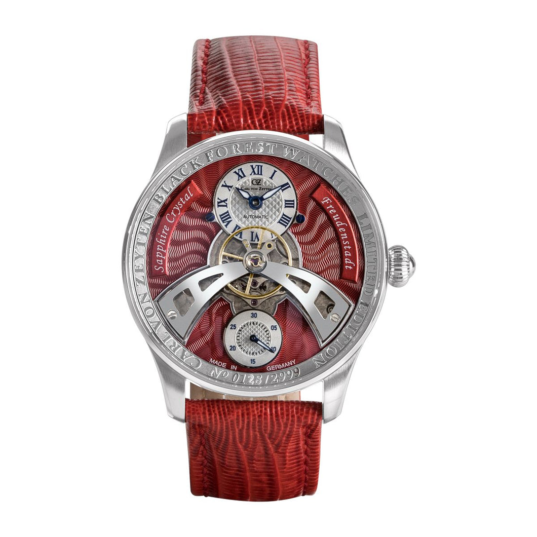 Carl von Zeyten Herren Uhr Armbanduhr Automatik Freudenstadt CVZ0043RD