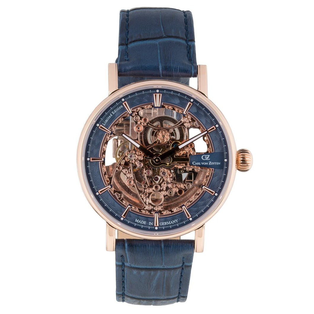 Carl von Zeyten Herren Uhr Armbanduhr Automatik Weitenau CVZ0078RBLS
