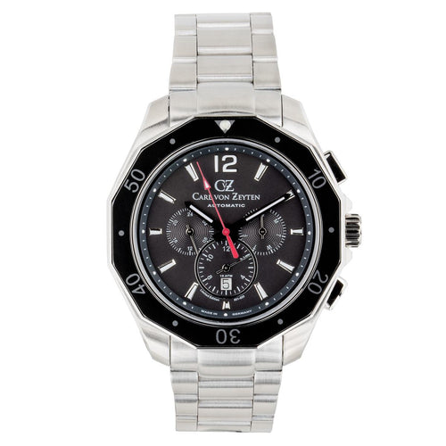 Carl von Zeyten Herren Uhr Armbanduhr Automatik Hausach CVZ0079GYMS
