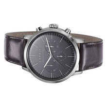 Laden Sie das Bild in den Galerie-Viewer, Esprit Collection Herren Uhr Armbanduhr Chrono Soter Leder EL102191002