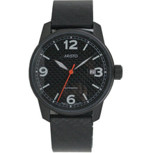 Laden Sie das Bild in den Galerie-Viewer, Aristo Herren Uhr Carbonuhr Automatik Edelstahl 0H10