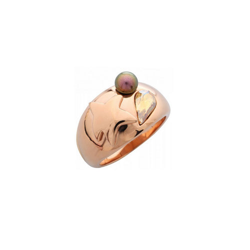 Misaki Damen Ring Edelstahl Gr.54 SEALIFE QCRRSEALIFE54