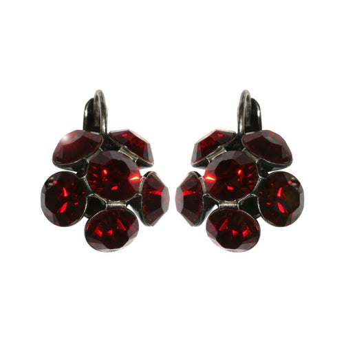 Konplott Ohrringe EuroWire Ohrhänger Disco Balls rot Siam SS 29