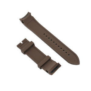 Ingersoll Ersatzband für Uhren Silikon braun Bison No.44 24 mm