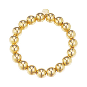 Esprit Damen Armband Edelstahl Gold Bold Spheres ESBR11655B160
