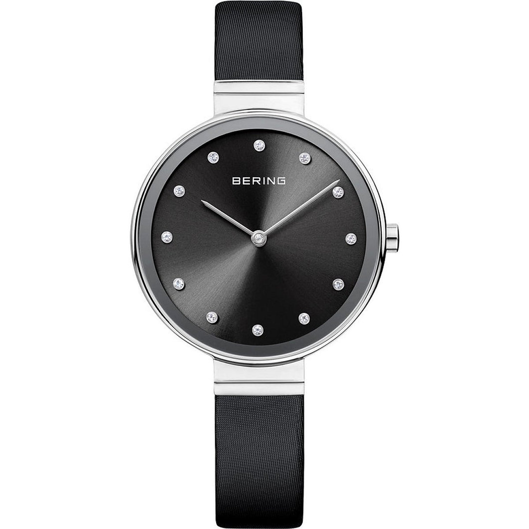 Bering Damen Uhr Armbanduhr Slim Classic - 12034-602 Leder