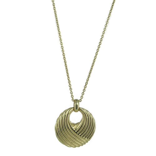 Joop Damen Kette Collier Edelstahl gold WAVES JPNL10580B800