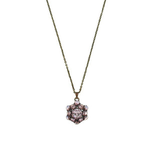 Konplott Halskette hängend Collier Bended Lights weiß