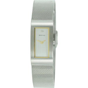 Bering Damen Uhr Armbanduhr Slim Classic - 10817-004 Meshband