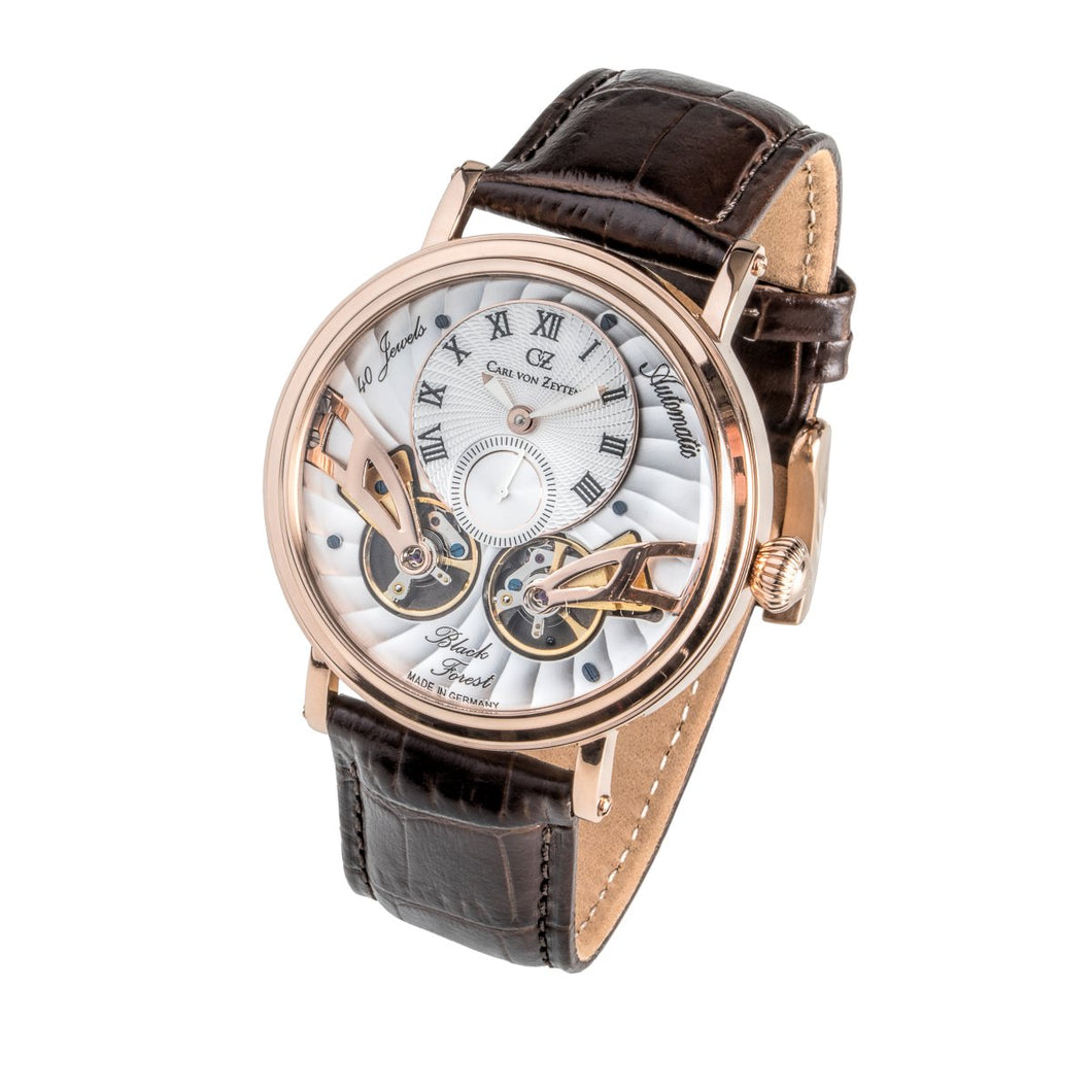 Carl von Zeyten Herren Uhr Armbanduhr Automatik Black Forest CVZ0017RWH