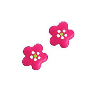 Scout Kinder Ohrringe Ohrstecker Silber Blumen pink Mädchen 262124100