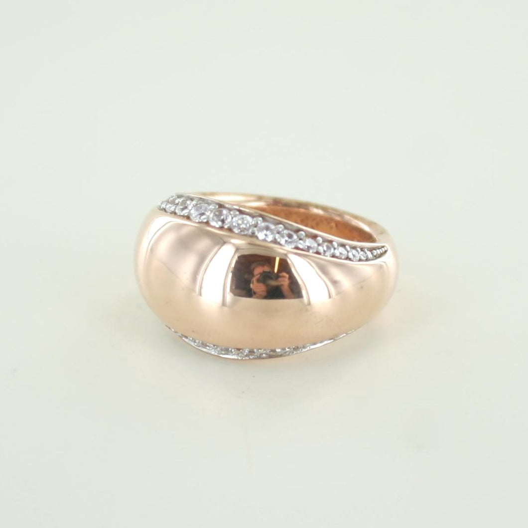 Esprit Damen Ring Silber Rosé Zirkonia Gr.56 ESRG013