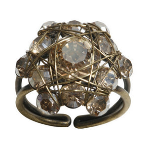 Konplott Ring Bended Lights braun