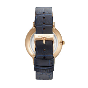 Kenneth Cole New York Herren Uhr Armbanduhr Leder KC15057015