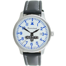 Laden Sie das Bild in den Galerie-Viewer, Aristo Herren Messerschmitt Uhr Boxer-Uhr ME-BOXER6 Leder