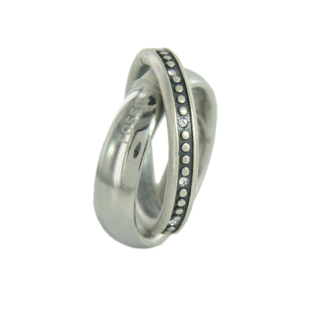 Fossil Damen Edelstahl Ring JF84715040
