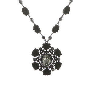 Konplott Kette Collier Blood Bite Vampire black Dark - Big