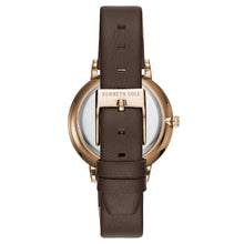 Laden Sie das Bild in den Galerie-Viewer, Kenneth Cole New York Damen-Armbanduhr Analog Quarz Leder KC50010001
