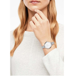 s.Oliver Damen Uhr Armbanduhr Edelstahl SO-3972-MQ