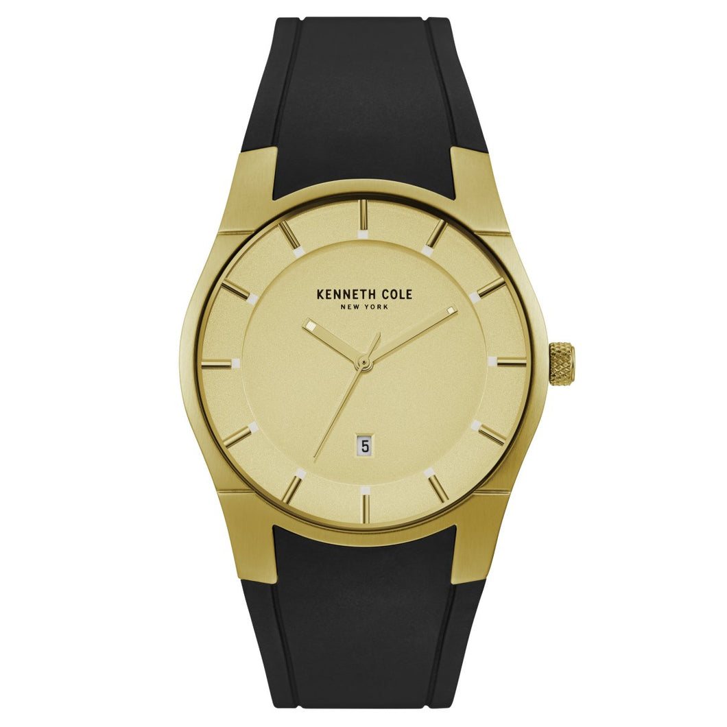 Kenneth Cole New York Herren Uhr Armbanduhr Silikon 10027722