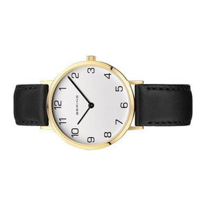 Bering Damen Uhr Armbanduhr Slim Classic - 13934-434 Leder