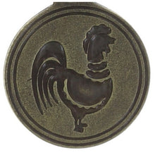 Laden Sie das Bild in den Galerie-Viewer, Konplott Anhänger Charm Zodiac Rooster/Hahn XS brass/silver